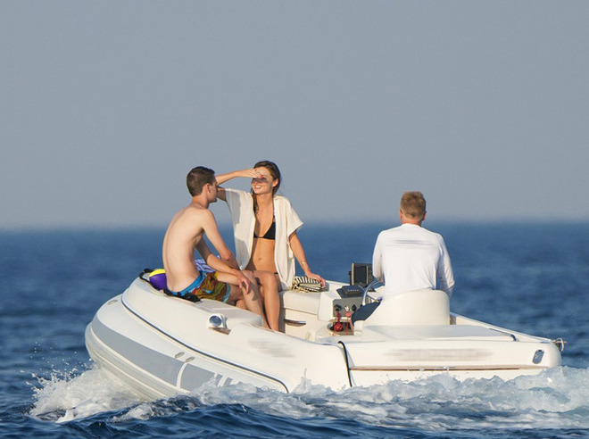 Романтический отпуск Миранды Керр и Эвана Шпигеля 