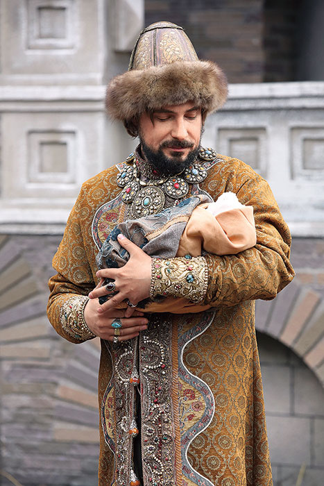 Съемки исторического сериала «София Палеолог» Евгений Цыганов, Петр Зайченко в фильме «София Палеолог»