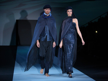 Джорджио Армани (Giorgio Armani) показал пустынную ночь Джорджио Армани (Giorgio Armani) показал пустынную ночь