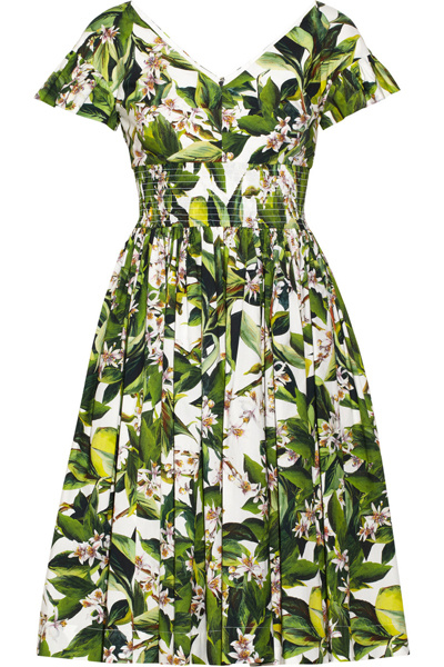 Платье Dolce & Gabbana, весна-2015 Платье Dolce & Gabbana, весна-2015