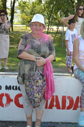 Фестиваль красок в Иркутске