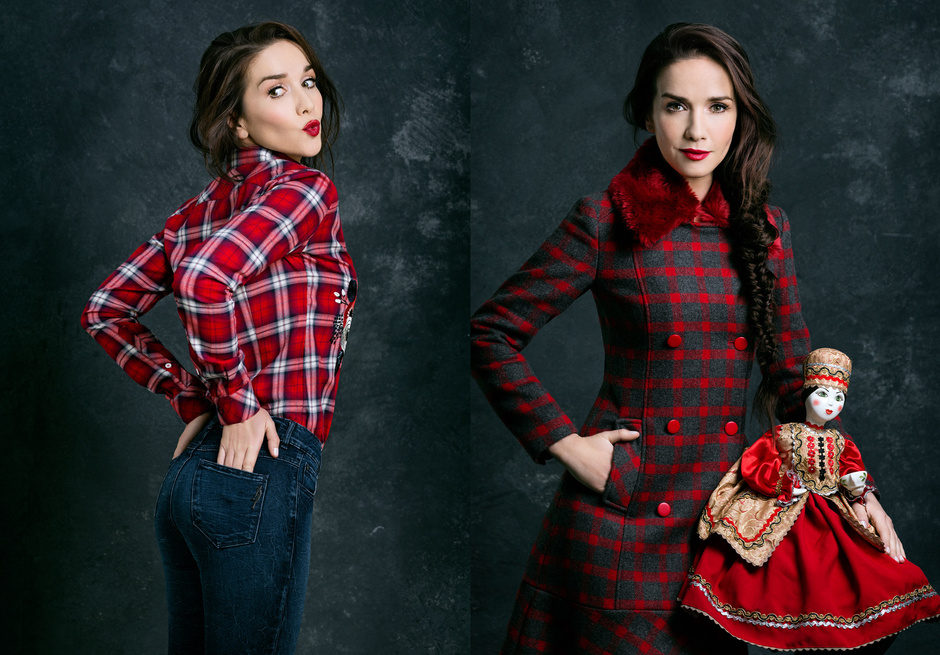 Наталья Орейро выпустила линию одежду, посвященную России