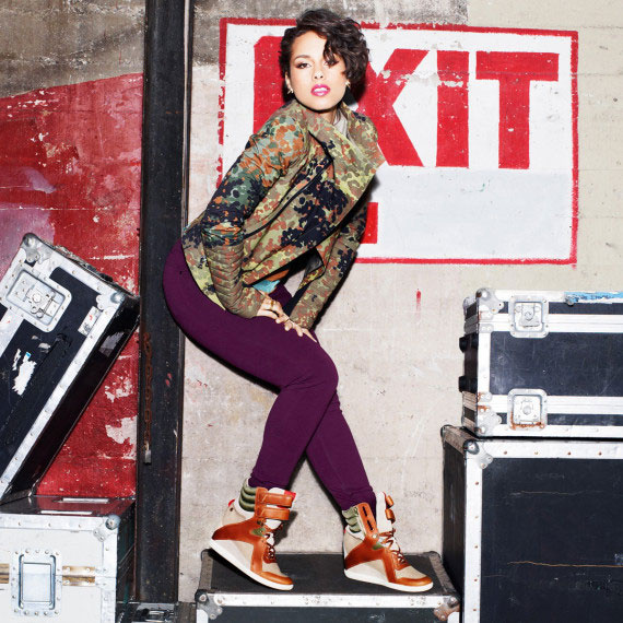 Алиша Кис (Alicia Keys) в кампании Reebok Алиша Кис (Alicia Keys) в кампании Reebok