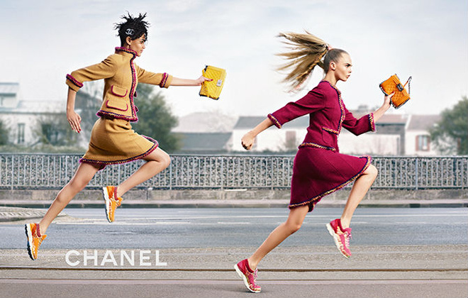 Кара Делевинь, Chanel, фото 2014