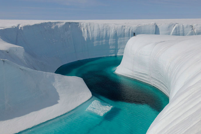 Синяя река, Гренландия