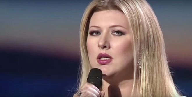 Ольга Сергеева в шоу Голос прошла Ольга Сергеева певица из Челябинска
