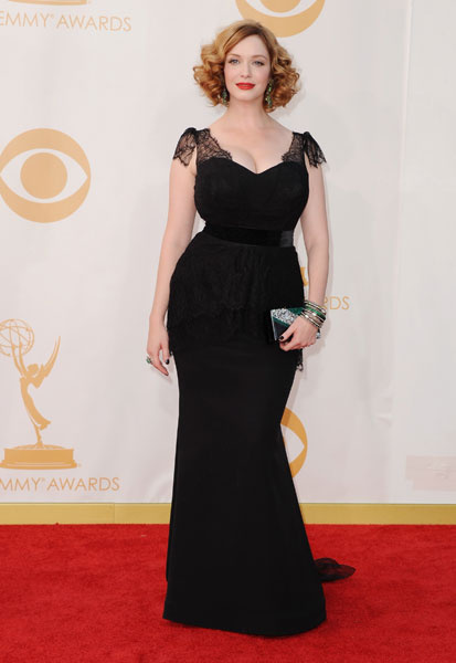 Кристина Хендрикс на Emmy-2013 Кристина Хендрикс на Emmy-2013
