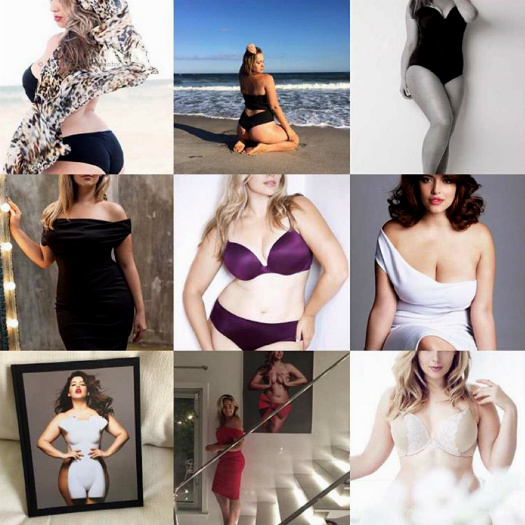 9 секси-образов от популярной русской модели plus size Марины Булаткиной 9 секси-образов популярной русской модели Марины Булаткиной: фотоplus size