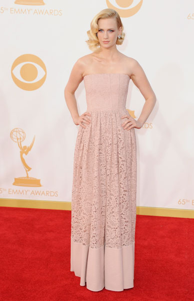Дженьюари Джонс на Emmy-2013 Дженьюари Джонс на Emmy-2013