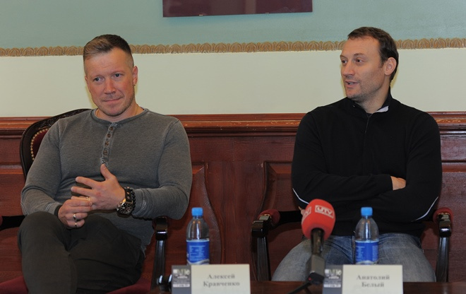 Алексей Кравченко и Анатолий Белый Алексей Кравченко и Анатолий Белый