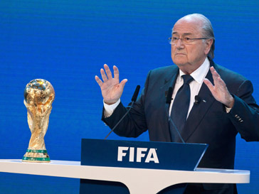 Зепп Блаттер (Sepp Blatter) приехал в Россию Зепп Блаттер (Sepp Blatter) приехал в Россию