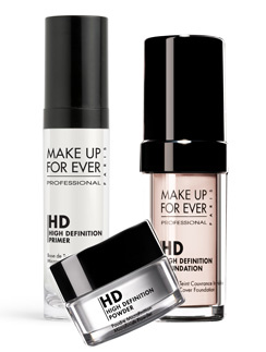 Используем: основа под макияж HD Premier №0; тон HD Definition №115; пудра HD Powder. Все Make Up For Ever