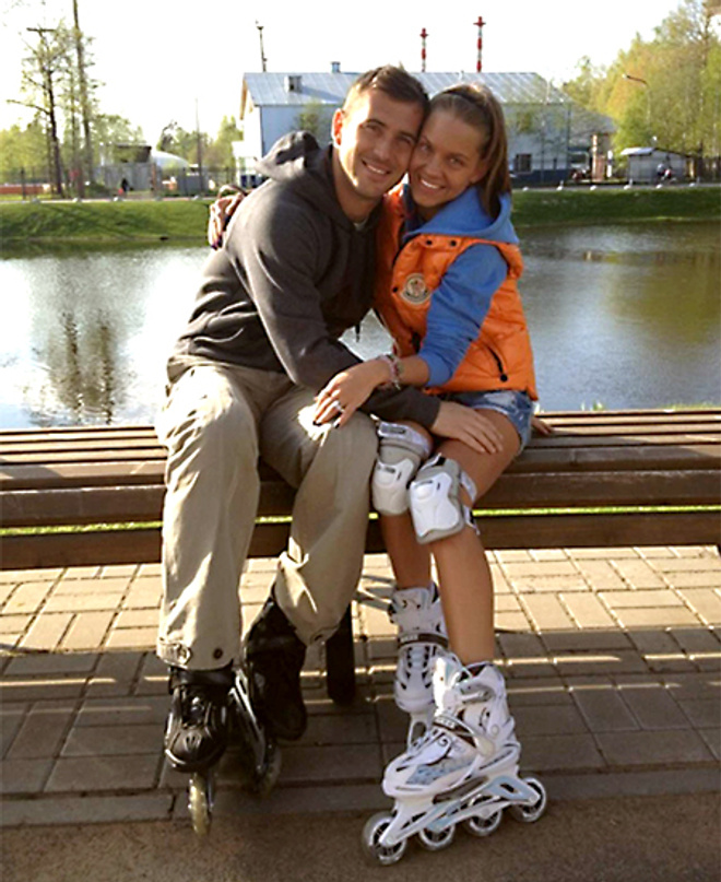 Александр Кержаков и Екатерина Сафронова Александр Кержаков, Екатерина Сафронова