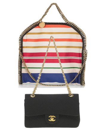 Сумка Stella McCartney, сумка Chanel Vintage