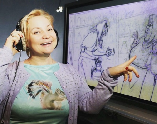 Светлана Пермякова озвучила мультфильм Светлана Пермякова озвучила мультфильм