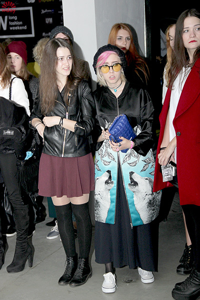 Зрители – модный look на LFW Зрители – модный look на LFW