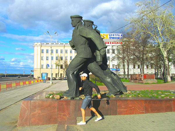 Местным памятникам так хочется подражать! Памятник, Тоскано, Нижний Новгород
