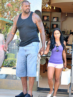 Шакил О'Нил и Николь нашли друг друга. Шакил О'Нил (Shaquille O'Neal) и Николь (Nicole)