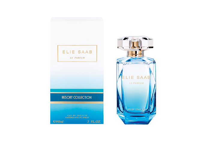 Парфюмер Франсис Куркджан, работая над ароматом Le Parfum Resort Collection, Elie Saab, представлял себе игру солнечных лучей на воде, теплые песчаные пляжи и свежий морской бриз.