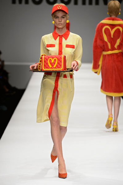 Moschino осень-зима 2014/15 Moschino осень-зима 2014/15