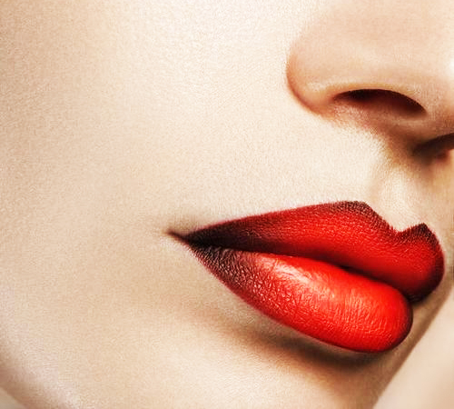 Модный макияж губ
