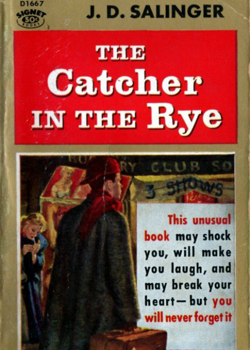 an analysis of the story of the catcher in the rye by j d salinger Let's just say that this book is certainly one open to a lot of controversy and debate, yet that is what makes it such an interesting read the catcher in the rye certainly wouldn't be everyone's cup of tea, however i find it an exciting and compelling read, with a gallon of brutal reality poured in along with some humour, contrasting with moments of. an analysis of the story of the catcher in the rye by j d salinger Let's just say that this book is certainly one open to a lot of controversy and debate, yet that is what makes it such an interesting read the catcher in the rye certainly wouldn't be everyone's cup of tea, however i find it an exciting and compelling read, with a gallon of brutal reality poured in along with some humour, contrasting with moments of.