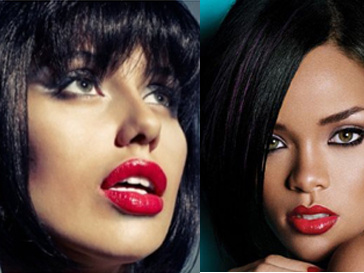 Виктория Боня Виктория Боня примеряет образ Рианны (Rihanna)