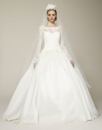 Свадебное платье Marchesa 2013