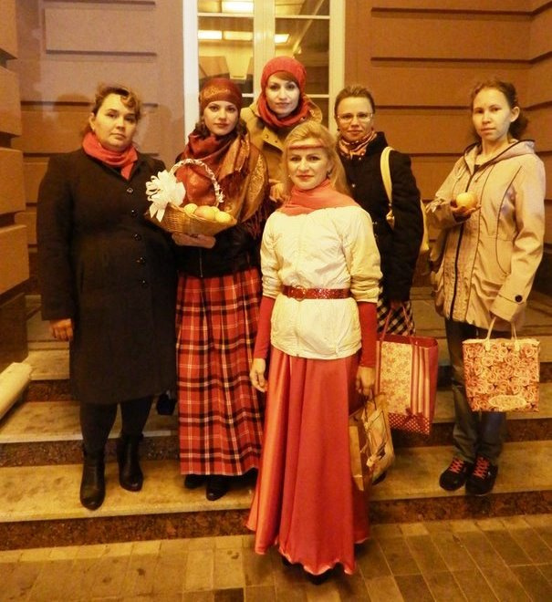 Некоторые участницы акции Lady in red Некоторые участницы акции Lady in red