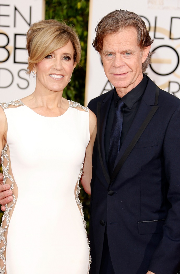 Фелисити Хаффман и Уильям Х. Мэйси