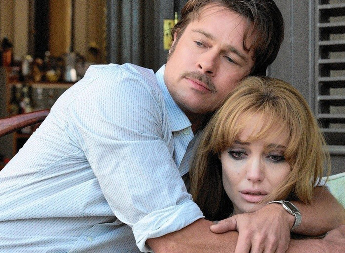 Брэд Питт и Анджелина Джоли в фильме «Лазурный берег» Брэд Питт и Анджелина Джоли в фильме «Лазурный берег»