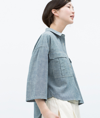 Рубашка Zara, 2999 руб.