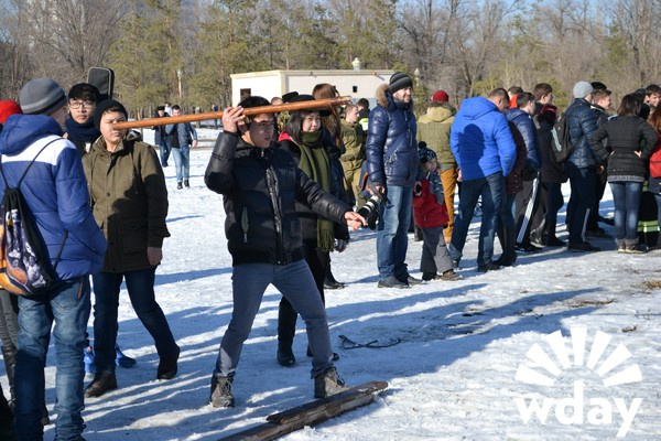 Волгоград, Масленица, парк «Баку» Масленичные гуляния