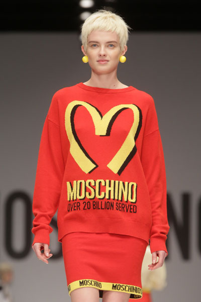 Moschino осень-зима 2014/15 Moschino осень-зима 2014/15