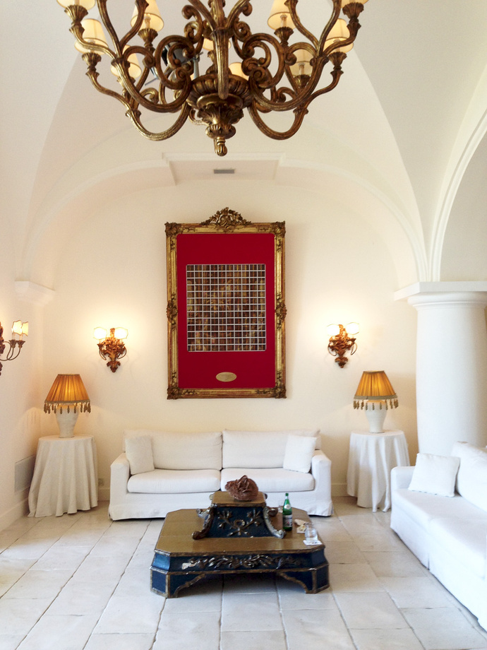 Лобби отеля Capri Palace 