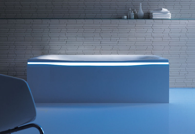 Ванна из коллекции Pura Vida, Duravit, www.duravit.com, галереи Neuhaus, магазины «Дом-Лаверна». Ванна из коллекции Pura Vida, Duravit, www.duravit.com, галереи Neuhaus, магазины «Дом-Лаверна».