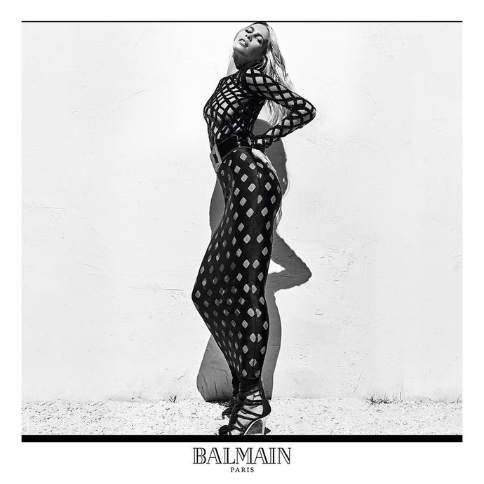 Рекламная кампания Balmain