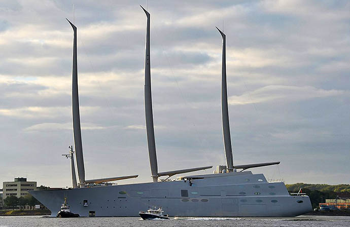 Мега-парусник Андрея Мельниченко 