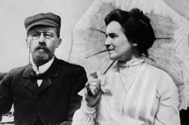 Антон Чехов и Ольга Книппер Антон Чехов и Ольга Книппер