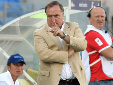 Дик Адвокат (Dirk Advocaat) назвал исход матча неудовлетворительным Дик Адвокат (Dirk Advocaat) назвал исход матча неудовлетворительным