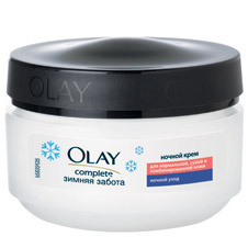 Ночной крем «Зимняя забота», Olay восстанавливает кожу после дневного пребывания на морозе, смягчает, способствует регенерации тканей. Ночной крем «Зимняя забота», Olay восстанавливает кожу после дневного пребывания на морозе, смягчает, способствует регенерации тканей.