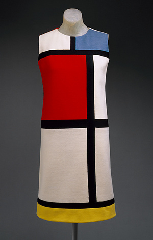 Платье Мондриан, 1965 Платье Мондриан, 1965