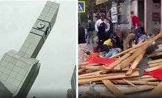 Жители Стамбула делятся видео, сделанными во время урагана