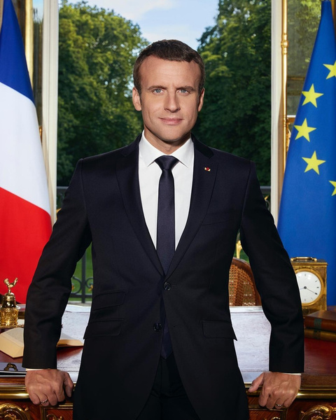 Эмманюэль Макрон, президент Франции