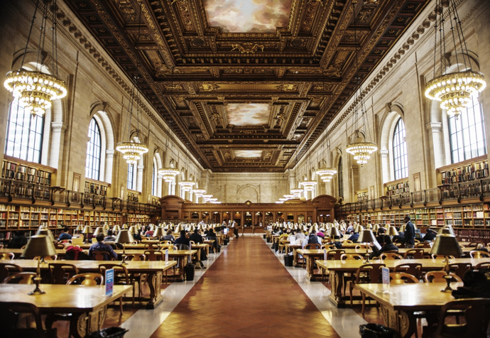 Нью-Йоркская публичная библиотека, США