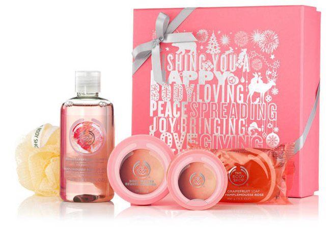 The Body Shop, набор розовый грейпфрут The Body Shop, набор розовый грейпфрут