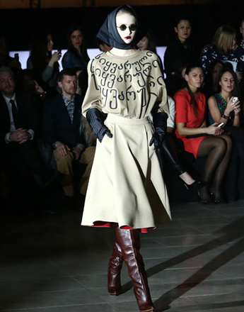 Показ коллекции BEssARION осень-зима 2013/14 на Mercedes-Benz Fashion Week Russia