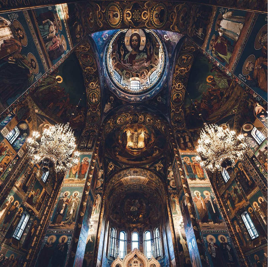 Купол храма Спаса-на-Крови, Санкт-Петербург