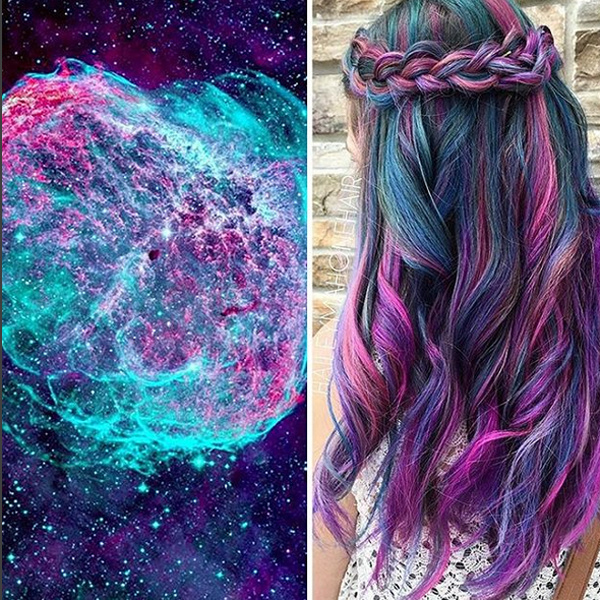 новый тренд окрашивания galaxyhair новый тренд окрашивания galaxyhair
