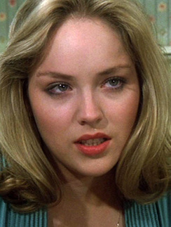 Шэрон Стоун в молодости была более круглолицей. Шэрон Стоун (Sharon Stone)